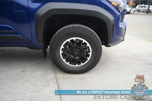 2024 Toyota Tacoma TRD Off Road Sport / 4X4 / Crew Cab / Premium Cloth Seats / Adaptive Cruise / Lane Departure & Blind Spot / Apple CarPlay & Android Auto / Back Up Camera / Keyless Entry & Start / Bed Liner / Tow Pkg / 1-Owner Anchorage AK