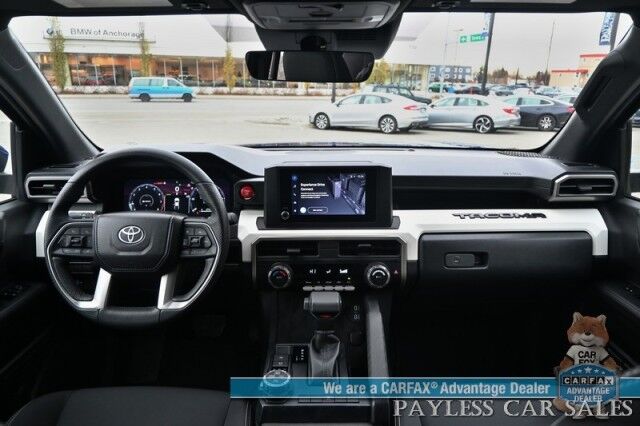2024 Toyota Tacoma TRD Off Road Sport / 4X4 / Crew Cab / Premium Cloth Seats / Adaptive Cruise / Lane Departure & Blind Spot / Apple CarPlay & Android Auto / Back Up Camera / Keyless Entry & Start / Bed Liner / Tow Pkg / 1-Owner Wasilla AK