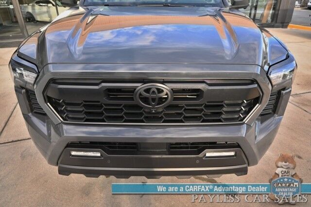 2024 Toyota Tacoma TRD Off Road Sport / 4X4 / Crew Cab / Premium Pkg / Heated & Cooled Leather Seats / Heated Steering / Sunroof / JBL / Adaptive Cruise & Blind Spot / Apple CarPlay & Android Auto / 360 Cam / Tow Pkg / 1-Owner Anchorage AK