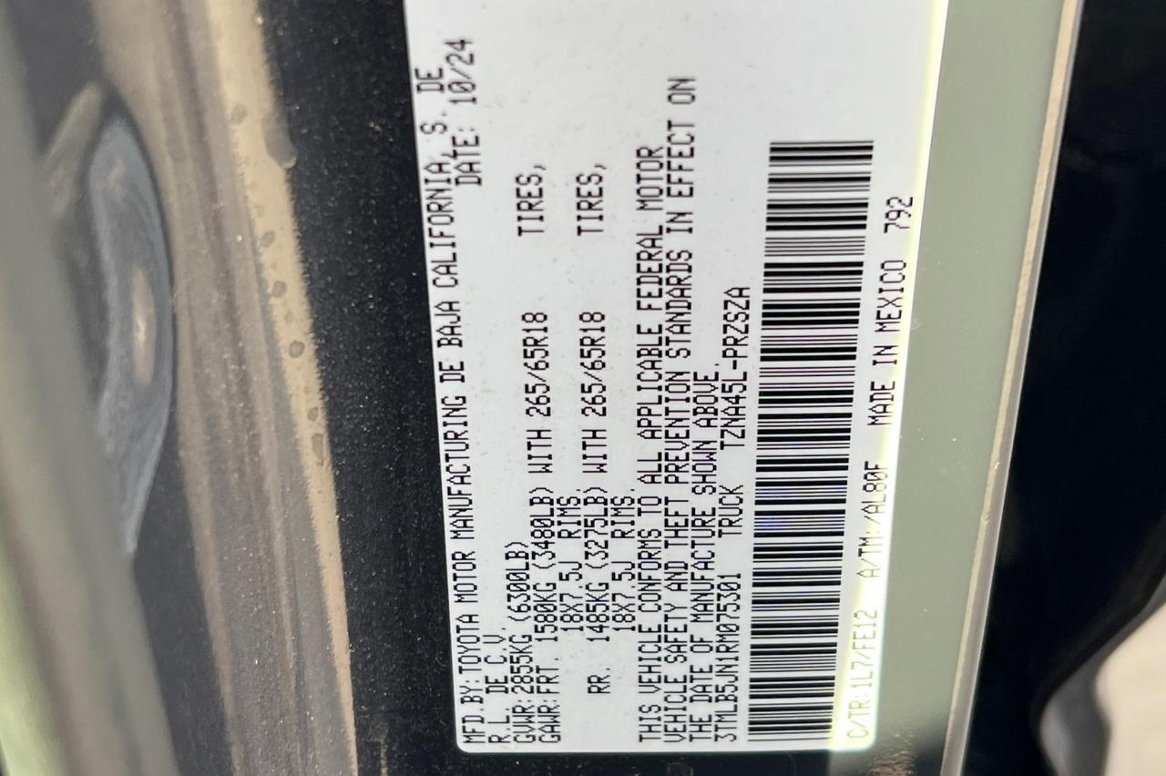 2024 Toyota Tacoma TRD Sport Ontario OR