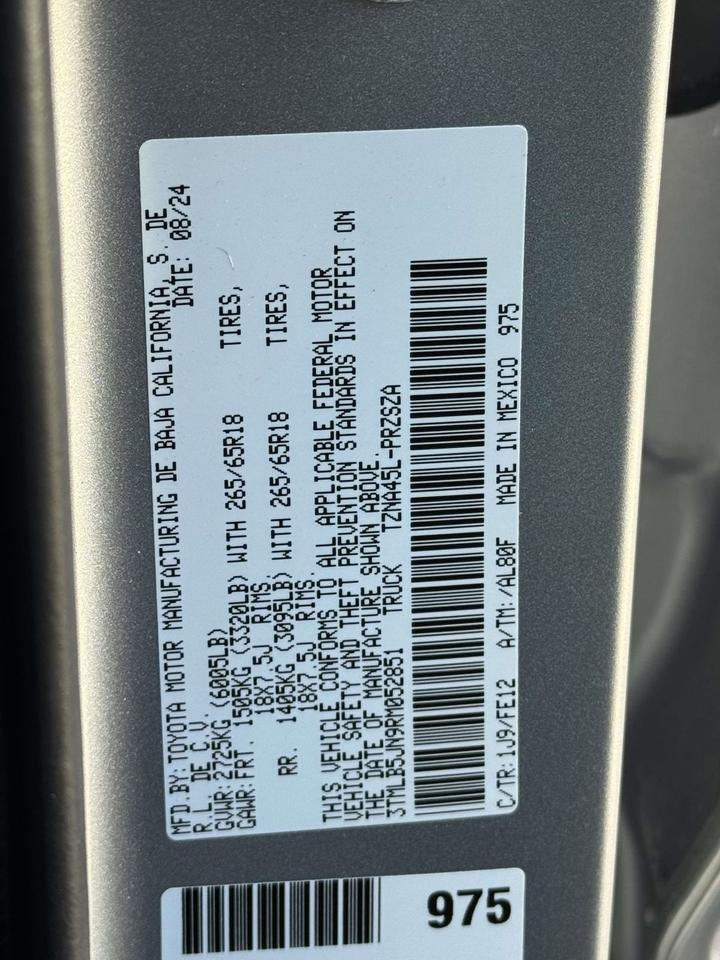 2024 Toyota Tacoma TRD Sport Fredericksburg VA