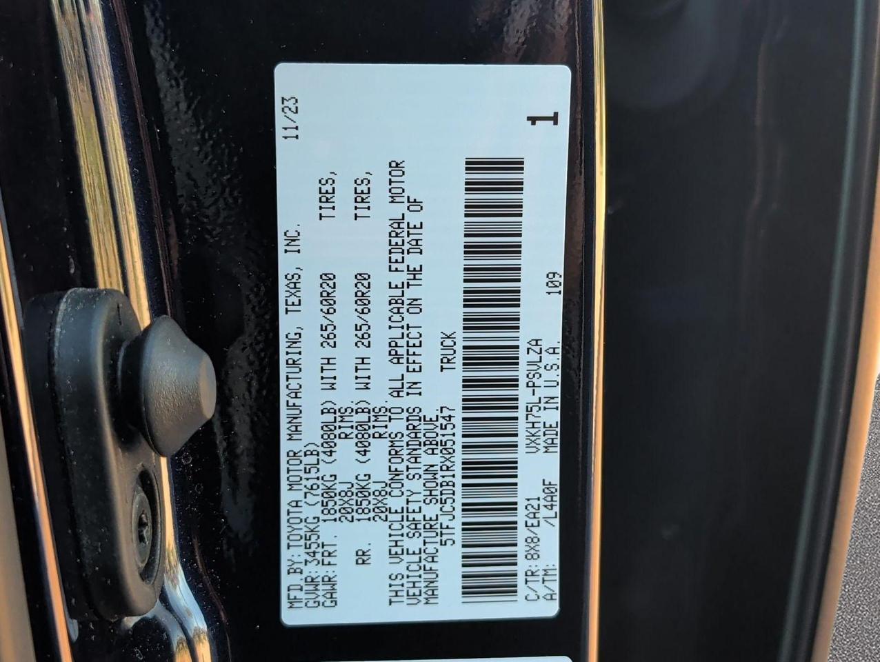 2024 Toyota Tundra 4WD Limited Hybrid San Juan TX
