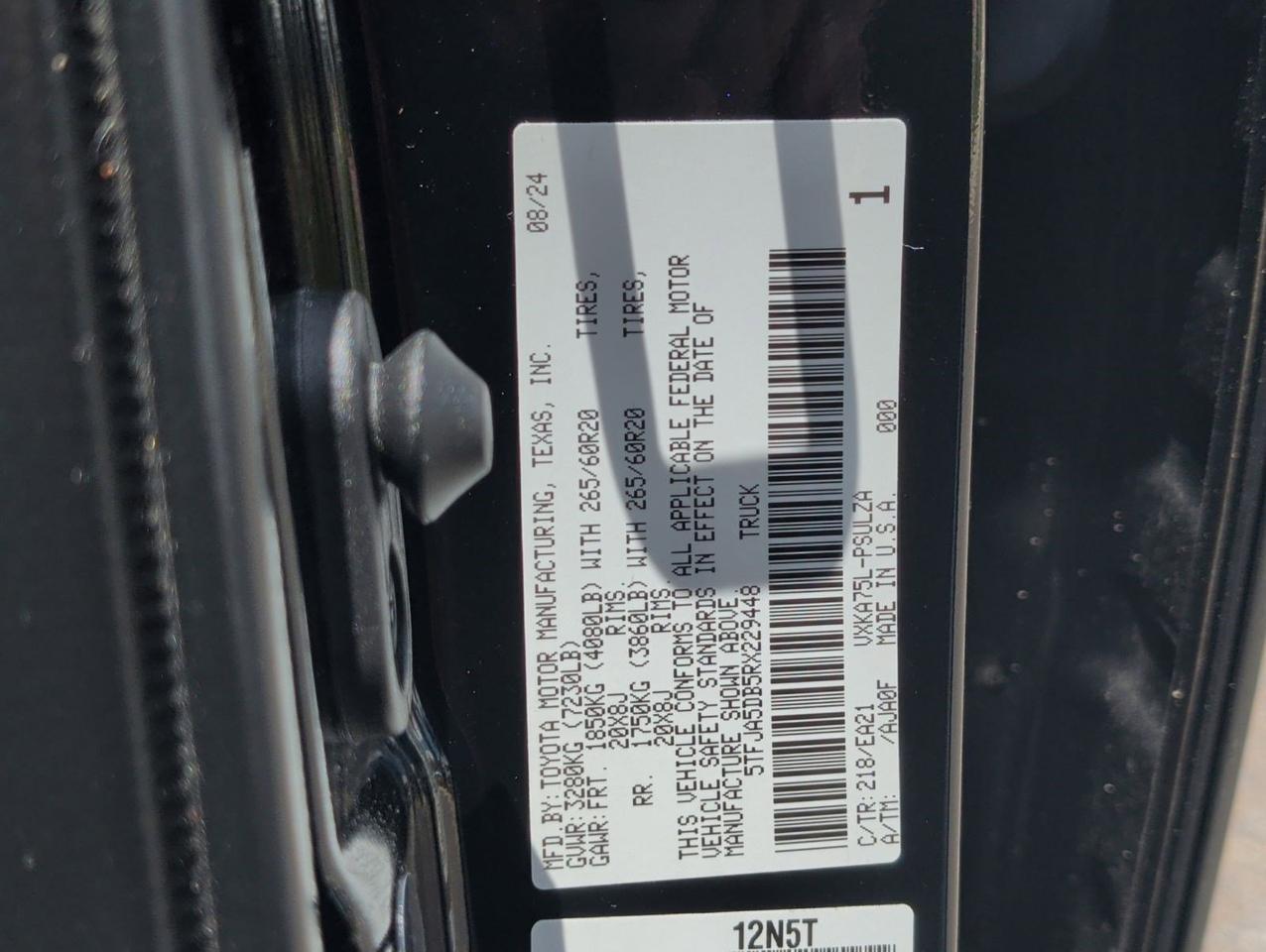 2024 Toyota Tundra 4WD Limited San Juan TX