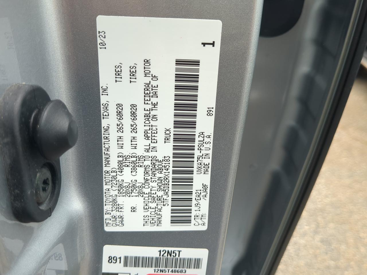 2024 Toyota Tundra 4WD Limited Winder GA