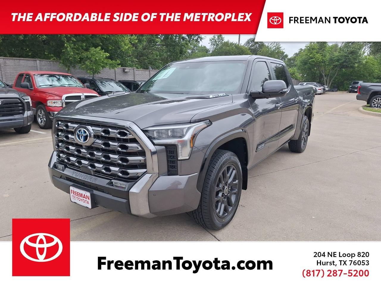 2024 Toyota Tundra 4WD Platinum Hybrid Hurst TX