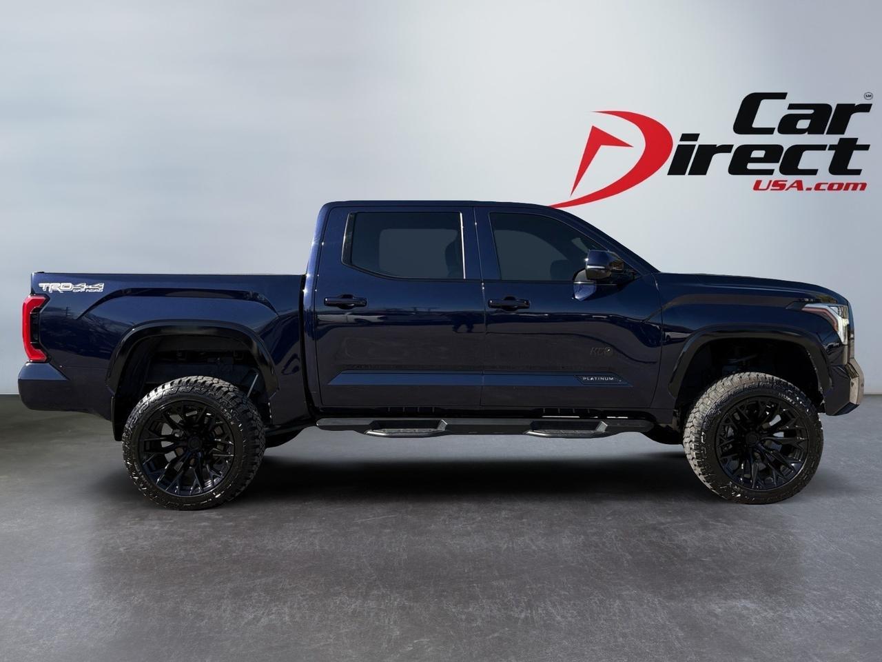 2024 Toyota Tundra 4WD Platinum, TUBULAR SIDE STEPS, LIFTED, TOW PACKAGE, REMOTE TAILGATE, PANORAMIC MOONROOF, 360 BACKUP CAMERA VIEW, REAR BED VIEW, HEATED & COOLING FRONT & REAR SEATS, APPLE CARPLAY/ANDROID AUTO, AUTO START/STOP, THIS TRUCK HAS IT ALL & READY FOR YOU Virginia Beach VA