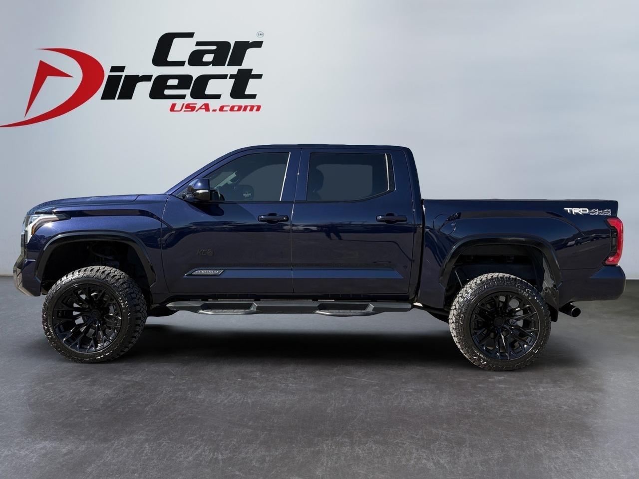 2024 Toyota Tundra 4WD Platinum, TUBULAR SIDE STEPS, LIFTED, TOW PACKAGE, REMOTE TAILGATE, PANORAMIC MOONROOF, 360 BACKUP CAMERA VIEW, REAR BED VIEW, HEATED & COOLING FRONT & REAR SEATS, APPLE CARPLAY/ANDROID AUTO, AUTO START/STOP, THIS TRUCK HAS IT ALL & READY FOR YOU Virginia Beach VA