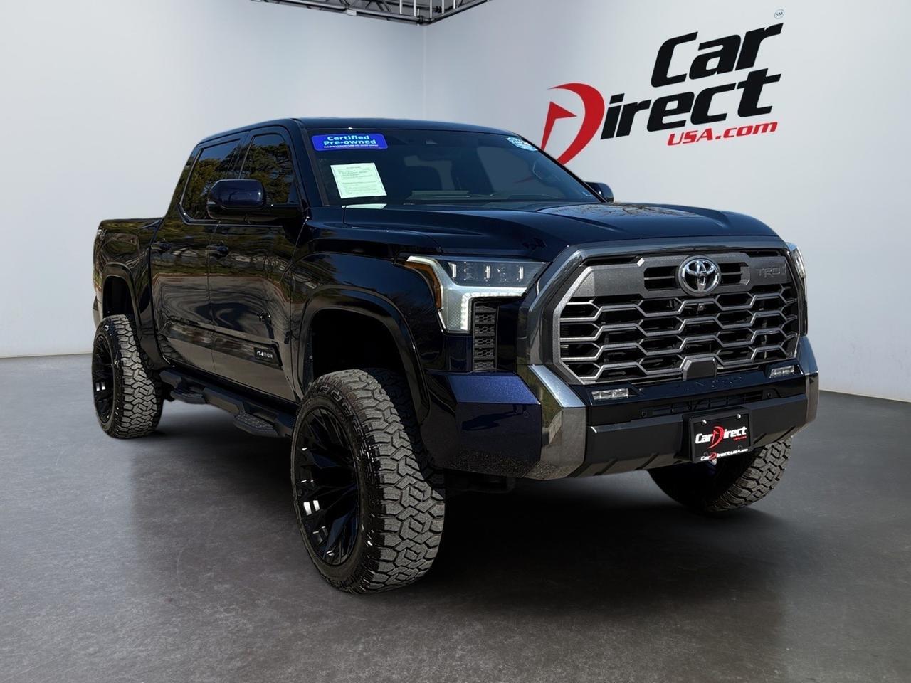2024 Toyota Tundra 4WD Platinum, TUBULAR SIDE STEPS, LIFTED, TOW PACKAGE, REMOTE TAILGATE, PANORAMIC MOONROOF, 360 BACKUP CAMERA VIEW, REAR BED VIEW, HEATED & COOLING FRONT & REAR SEATS, APPLE CARPLAY/ANDROID AUTO, AUTO START/STOP, THIS TRUCK HAS IT ALL & READY FOR YOU Virginia Beach VA
