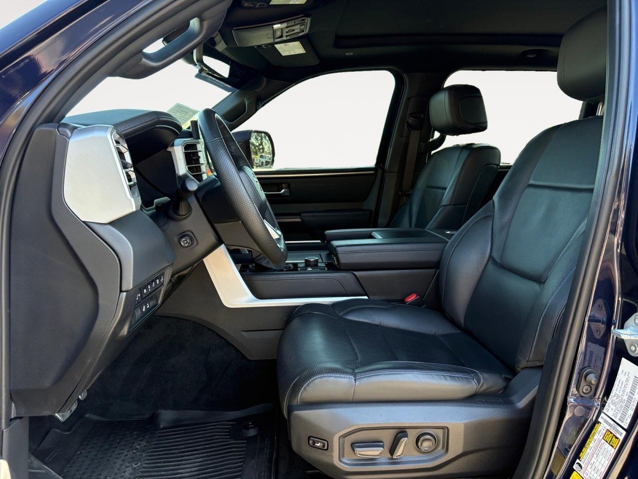 2024 Toyota Tundra 4WD Platinum, TUBULAR SIDE STEPS, LIFTED, TOW PACKAGE, REMOTE TAILGATE, PANORAMIC MOONROOF, 360 BACKUP CAMERA VIEW, REAR BED VIEW, HEATED & COOLING FRONT & REAR SEATS, APPLE CARPLAY/ANDROID AUTO, AUTO START/STOP, THIS TRUCK HAS IT ALL & READY FOR YOU