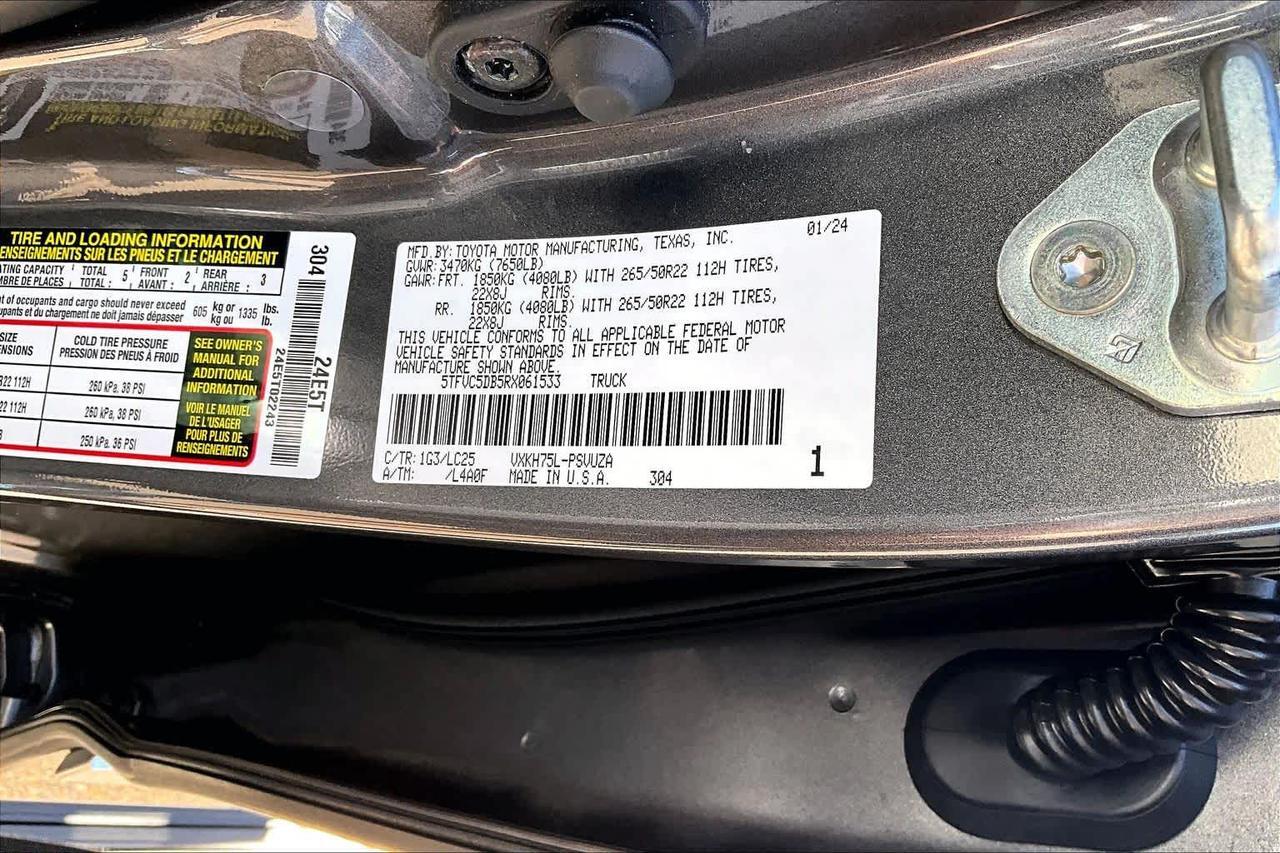 2024 Toyota Tundra Capstone Hybrid Folsom CA