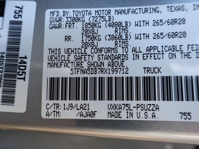 2024 Toyota Tundra Platinum Oshkosh WI