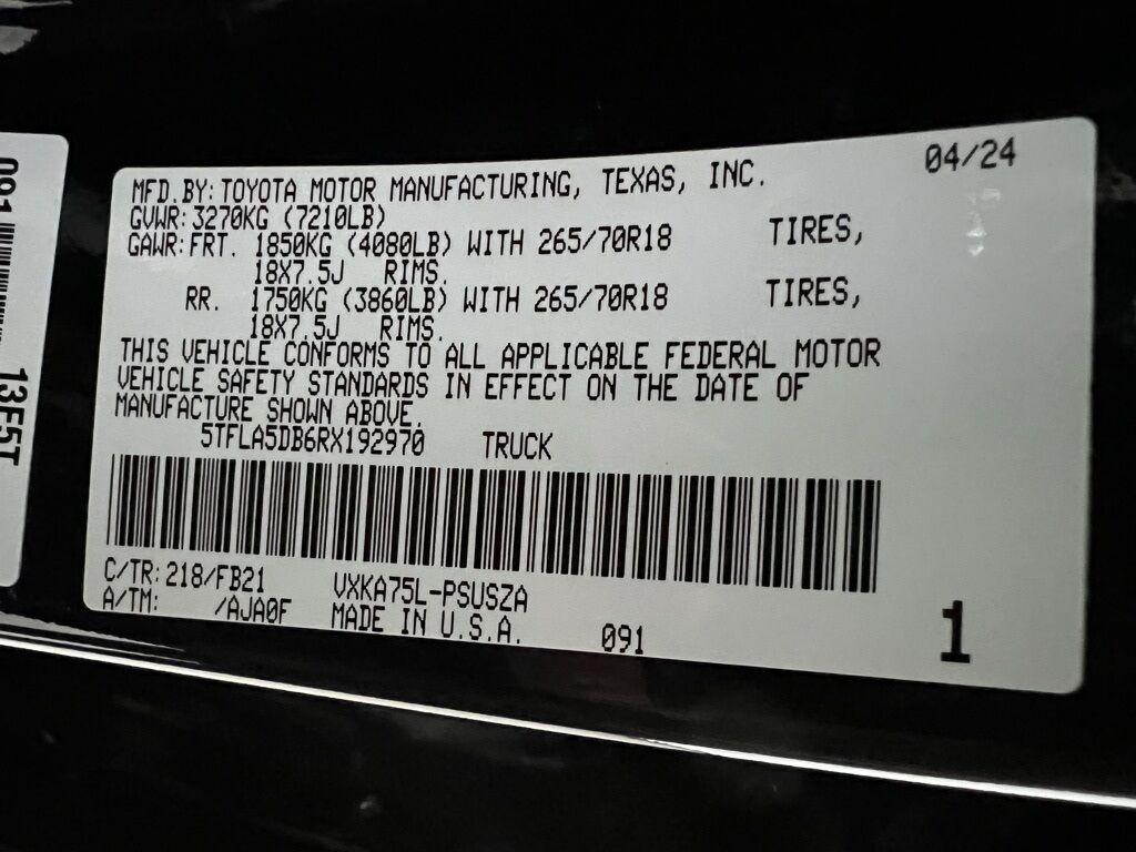 2024 Toyota Tundra SR5 Highlands Ranch CO