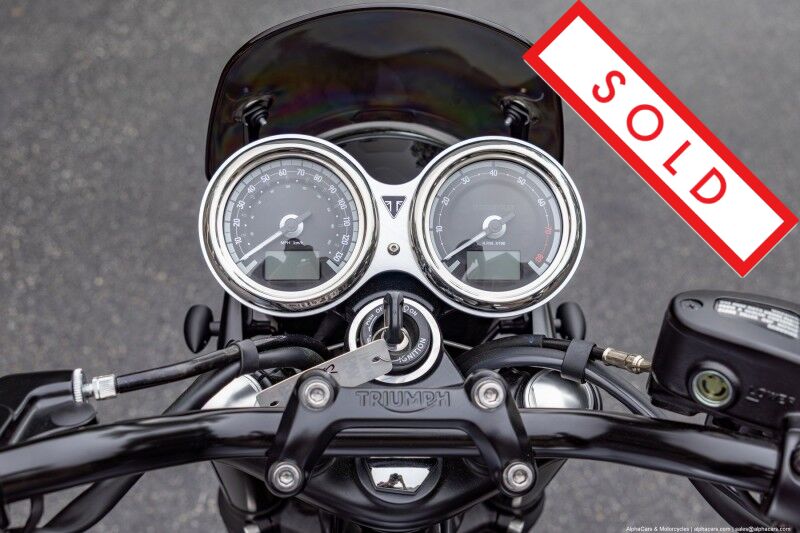 2024 Triumph Bonneville T120 Black Custom Boston MA