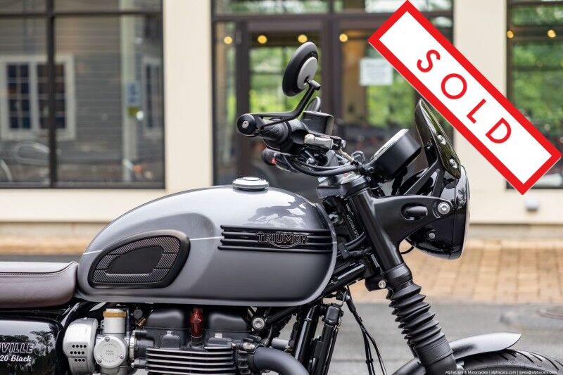 2024 Triumph Bonneville T120 Black Custom Boston MA