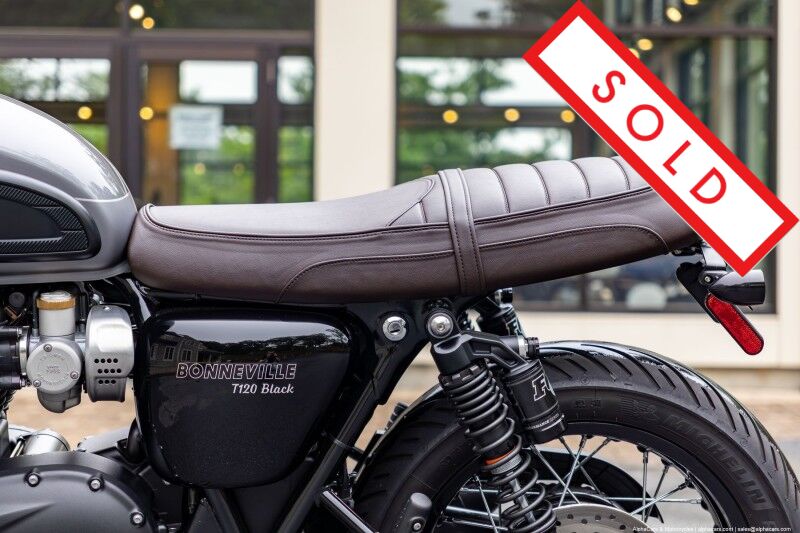 2024 Triumph Bonneville T120 Black Custom Boston MA