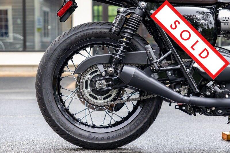 2024 Triumph Bonneville T120 Black Custom Boston MA