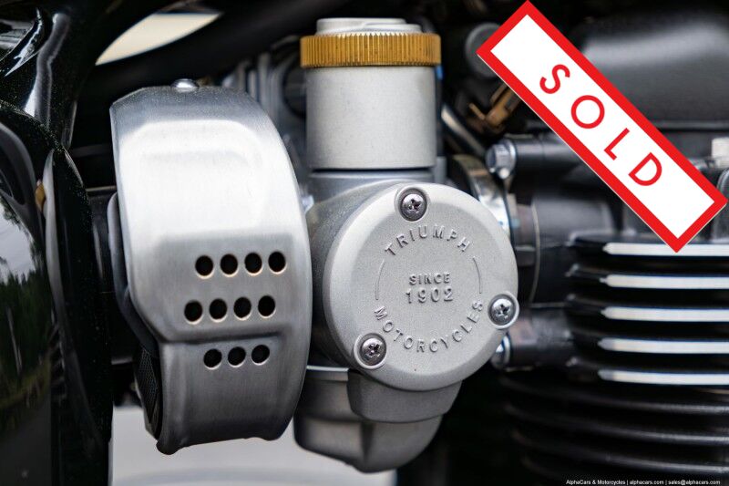 2024 Triumph Bonneville T120 Black Custom Boston MA