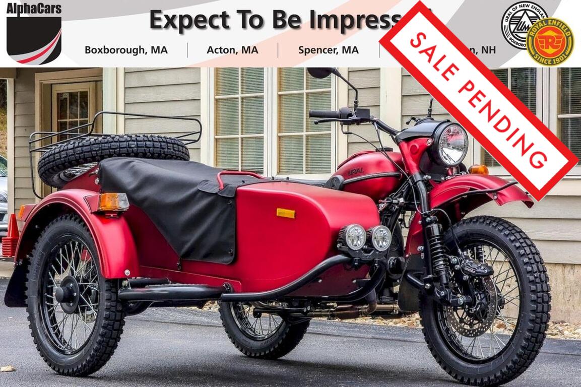 2024 Ural Gear Up Garnet Red Boston MA