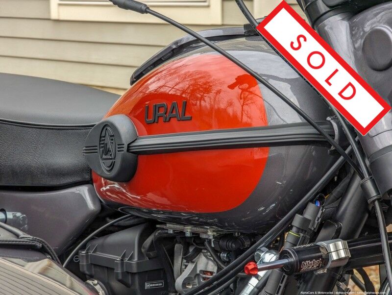 2024 Ural Gear Up Grey Metallic & Terracotta Boston MA