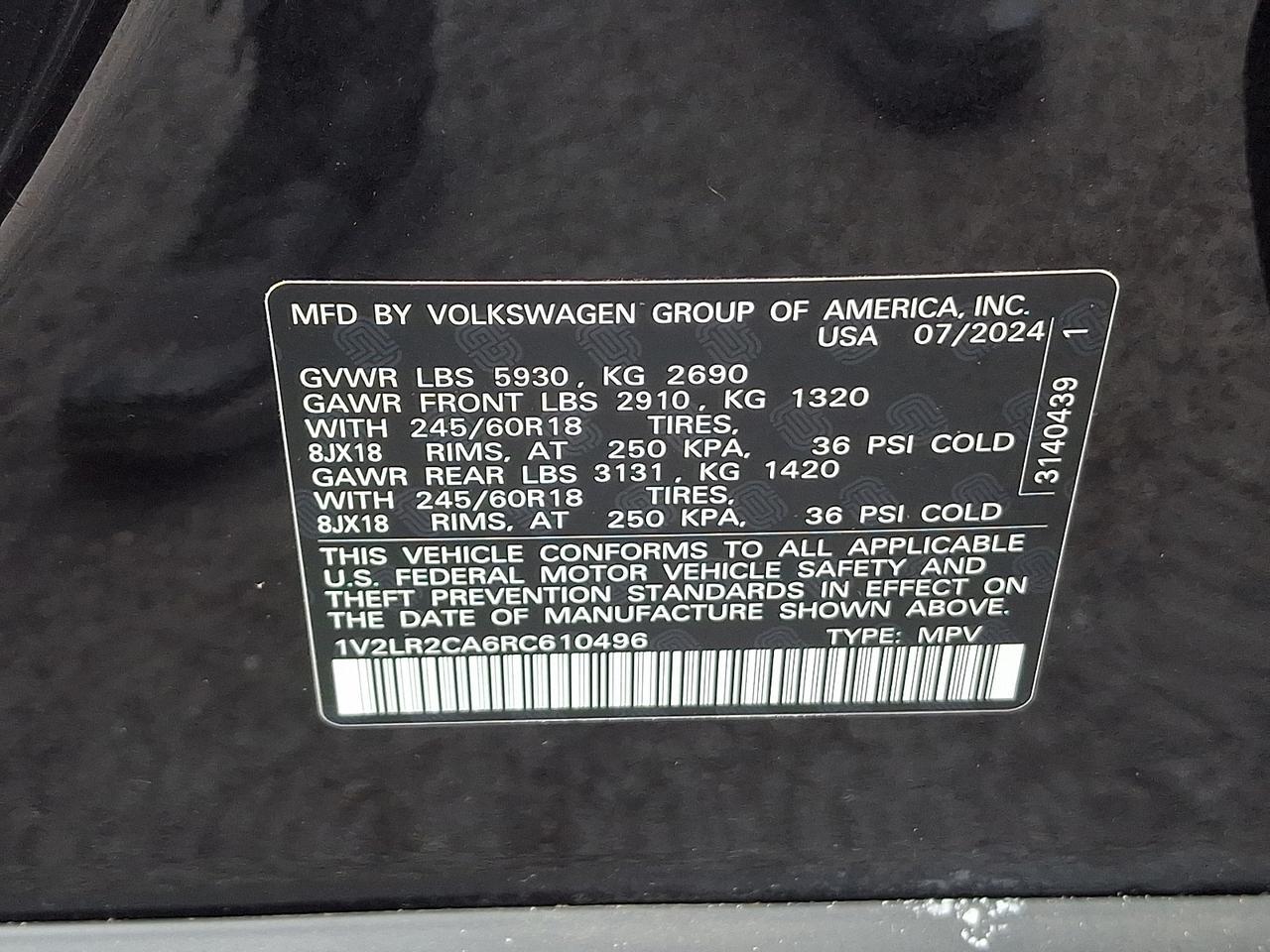 2024 Volkswagen Atlas 2.0T SE Vineland NJ
