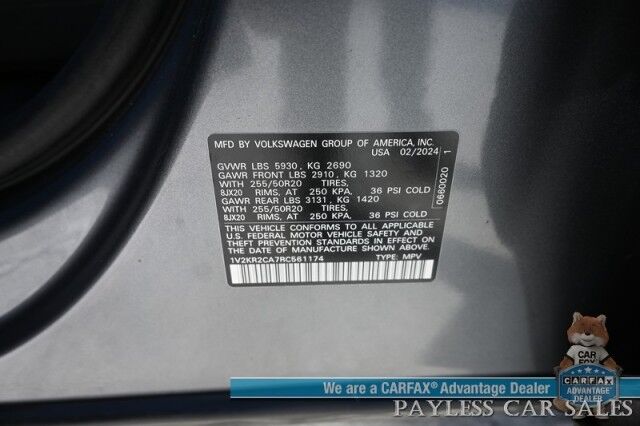 2024 Volkswagen Atlas 2.0T SE w Anchorage AK