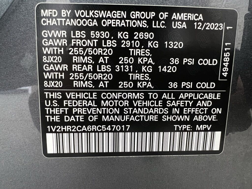 2024 Volkswagen Atlas 2.0T SE w/Technology Highlands Ranch CO