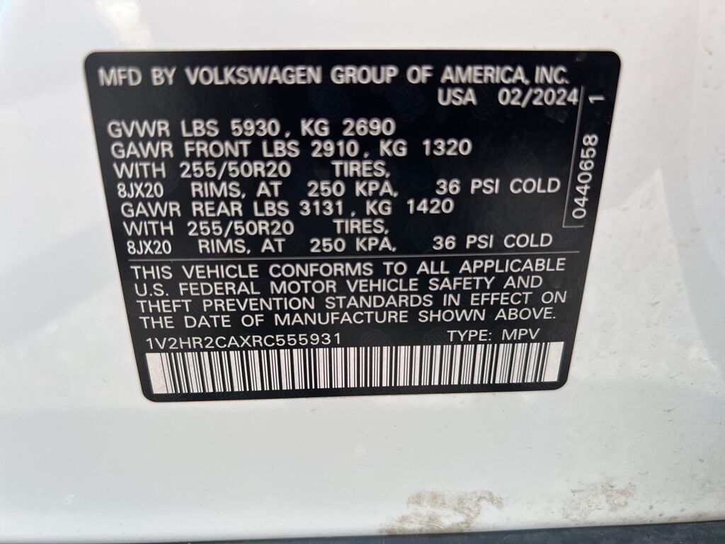 2024 Volkswagen Atlas 2.0T SE w/Technology Mount Joy PA