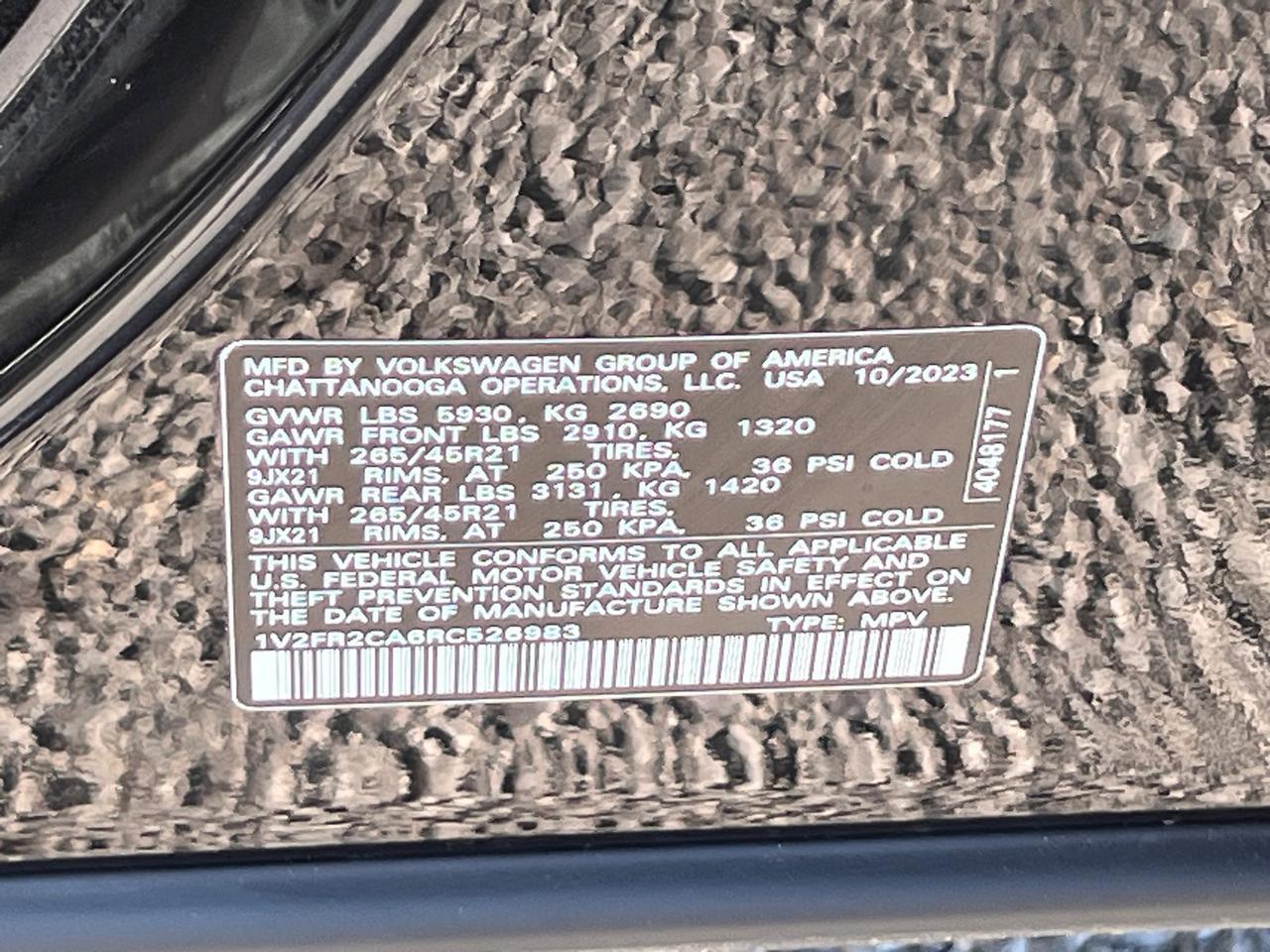 2024 Volkswagen Atlas 2.0T SEL Premium R-Line Hagerstown MD