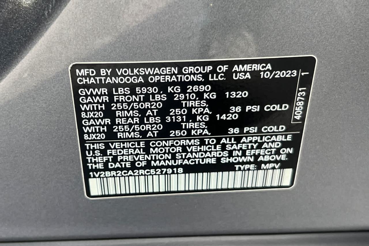 2024 Volkswagen Atlas 2.0T SEL Roseville CA