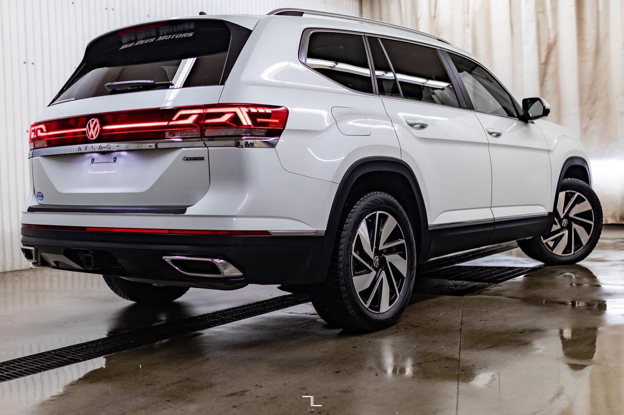2024 Volkswagen Atlas 4Motion Highline Leather Roof Nav BCam Red Deer AB