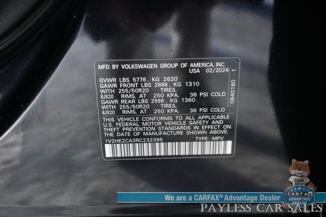 2024 Volkswagen Atlas Cross Sport 2.0T SE Wasilla AK