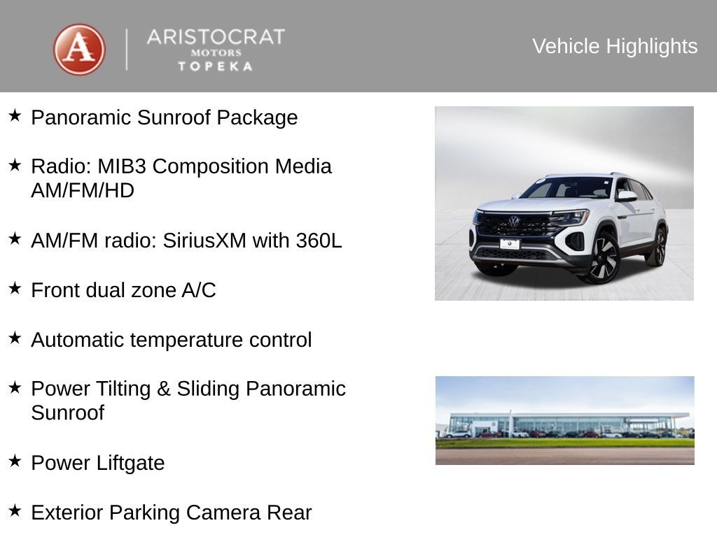 2024 Volkswagen Atlas Cross Sport 2.0T SE w/Technology San Clemente CA