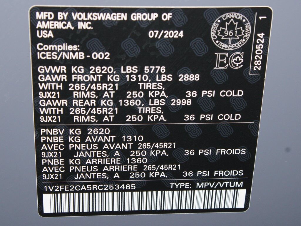 2024 Volkswagen Atlas Cross Sport SEL Premium R-Line AWD Fond du Lac WI