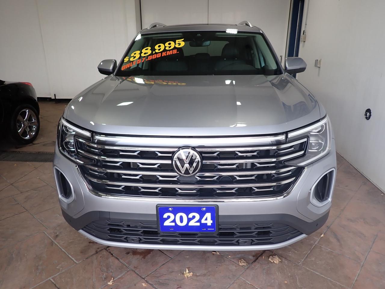 2024 Volkswagen Atlas Highline 4WD LEATHER NAVI SUNROOF 6 PASS Listowel ON