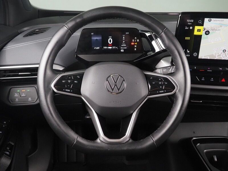 2024 Volkswagen ID.4 S *PANORAMA GLASS ROOF, NAVIGATION, DIGITAL COCKPIT, SAFETY ALERTS, ADAPTIVE CRUISE, BACKUP-CAMERA, HEATED SEATS/STEERING, POWER LIFTGATE, WIRELESS CHARGING, ANDROID & APPLE Round Rock TX