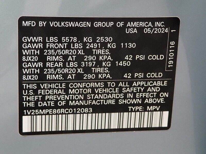 2024 Volkswagen ID.4 S *PANORAMA GLASS ROOF, NAVIGATION, DIGITAL COCKPIT, SAFETY ALERTS, ADAPTIVE CRUISE, BACKUP-CAMERA, HEATED SEATS/STEERING, POWER LIFTGATE, WIRELESS CHARGING, ANDROID & APPLE Round Rock TX