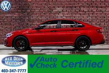 2024_Volkswagen_Jetta GLI_40th Anniversary Edition Nav Roof BCam_ Red Deer AB