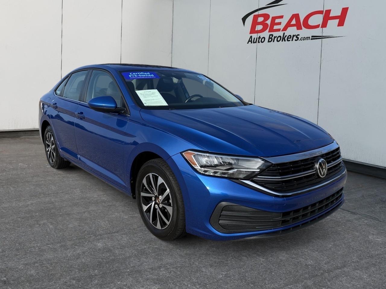 2024 Volkswagen Jetta S, BACKUP CAMERA, AUTO START/STOP, BLUETOOTH, POWER MIRRORS, REMOTE KEYLESS ENTRY, ADAPTIVE CRUISE CONTROL, ONLY 1 OWNER, JET OFF IN THIS JETTA TODAY!