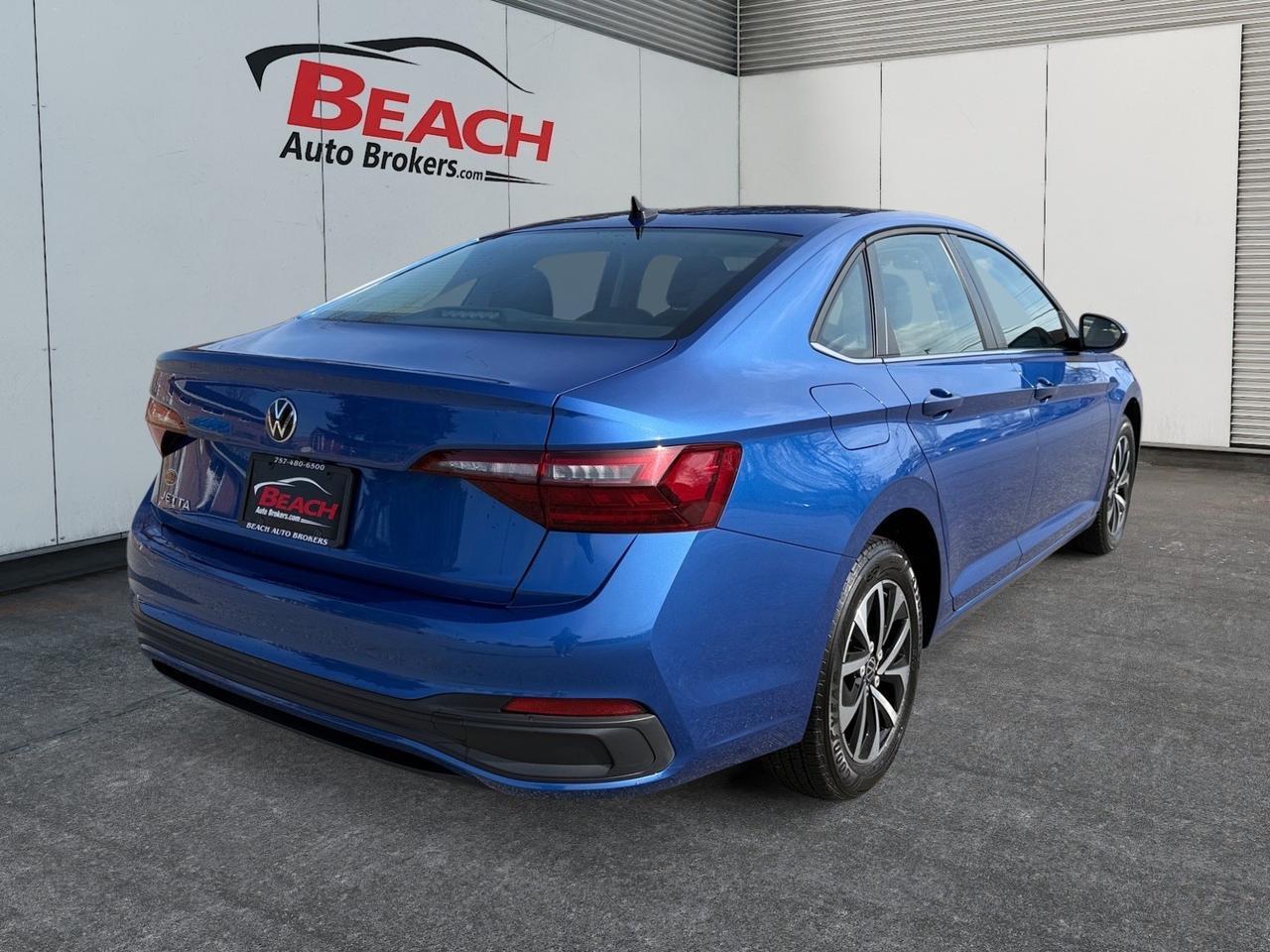 2024 Volkswagen Jetta S, BACKUP CAMERA, AUTO START/STOP, BLUETOOTH, POWER MIRRORS, REMOTE KEYLESS ENTRY, ADAPTIVE CRUISE CONTROL, ONLY 1 OWNER, JET OFF IN THIS JETTA TODAY! Norfolk VA