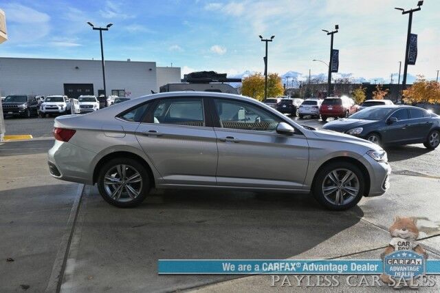 2024 Volkswagen Jetta SE / Auto Start / Power & Heated Leather Seats / Sunroof / Blind Spot & Lane Departure Alert / Apple CarPlay & Android Auto / Back Up Camera / Keyless Entry & Start / Cruise Control / Alloy Wheels / 40 MPG / 1-Owner Anchorage AK 2024 Volkswagen Jetta SE / Auto Start / Power & Heated Leather Seats / Sunroof / Blind Spot & Lane Departure Alert / Apple CarPlay & Android Auto / Back Up Camera / Keyless Entry & Start / Cruise Control / Alloy Wheels / 40 MPG / 1-Owner Anchorage AK