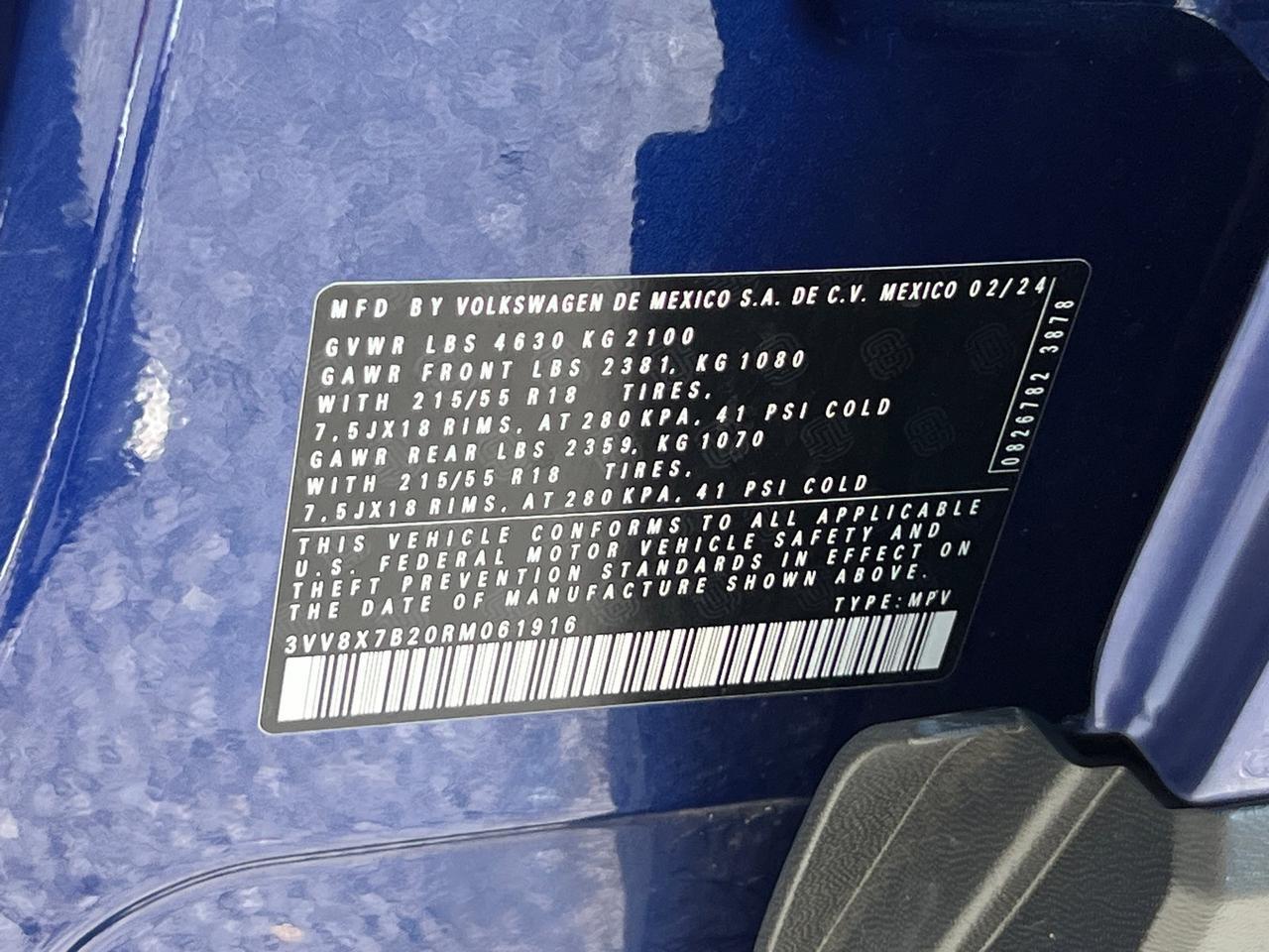 2024 Volkswagen Taos 1.5T S Hagerstown MD