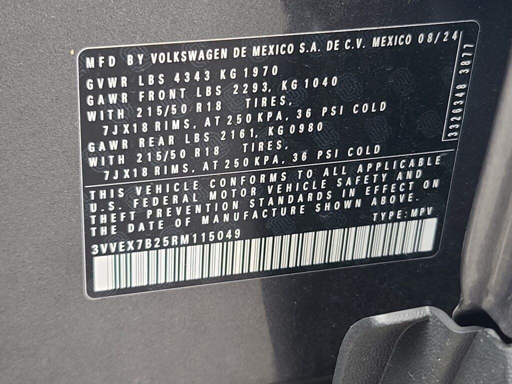 2024 Volkswagen Taos 1.5T SE Springfield VA