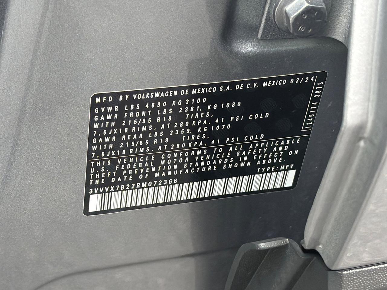 2024 Volkswagen Taos 1.5T SE Springfield VA