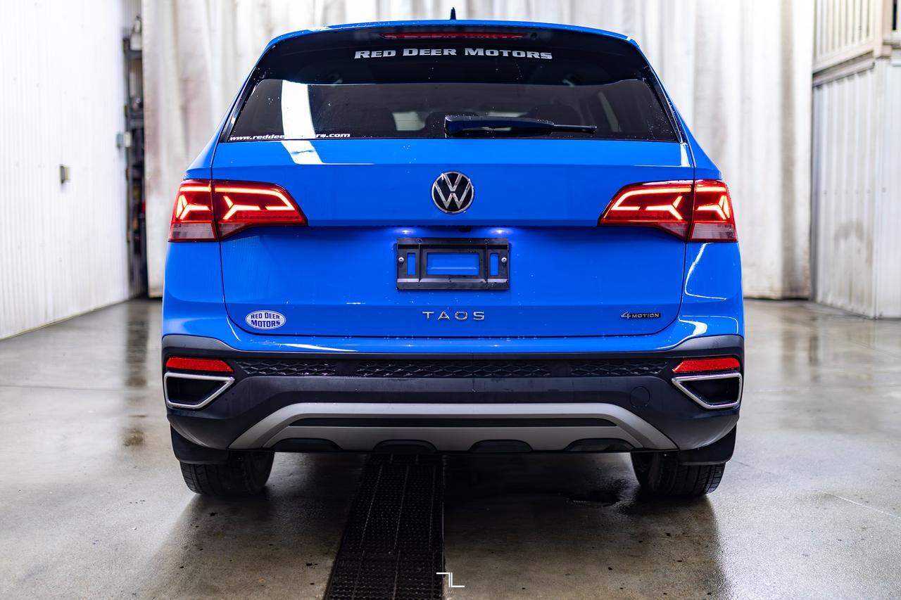 2024 Volkswagen Taos 4Motion Comfortline Roof BCam Red Deer AB