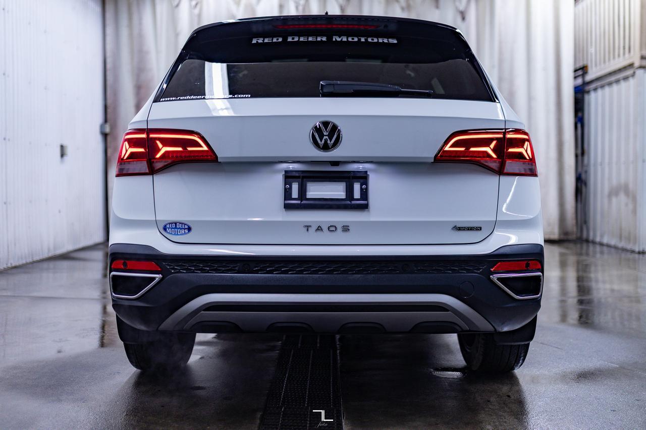 2024 Volkswagen Taos 4Motion Highline Leather Roof Nav BCam Red Deer AB