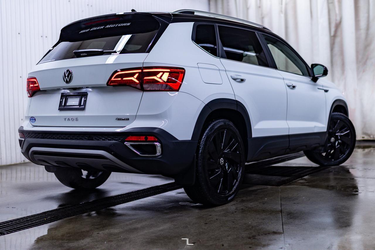 2024 Volkswagen Taos 4Motion Highline Leather Roof Nav BCam Red Deer AB