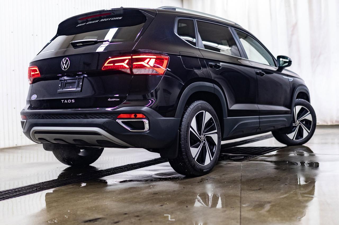 2024 Volkswagen Taos 4Motion Highline Leather Roof Nav BCam Red Deer AB