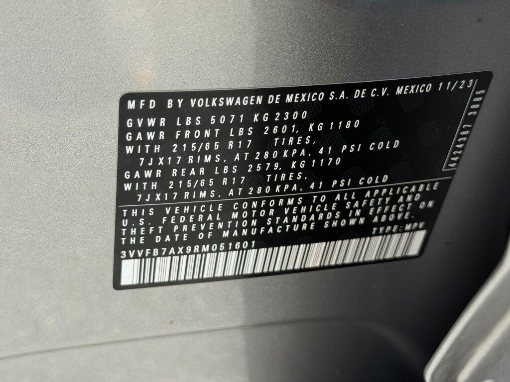 2024 Volkswagen Tiguan 2.0T S Springfield VA