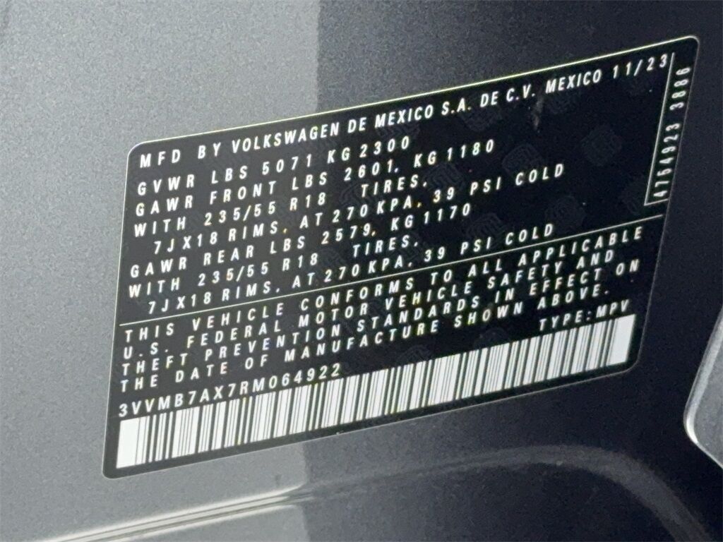 2024 Volkswagen Tiguan 2.0T SE CAM,PANO,HTD STS,BLIND SPOT,18&quot; WLS Plano TX