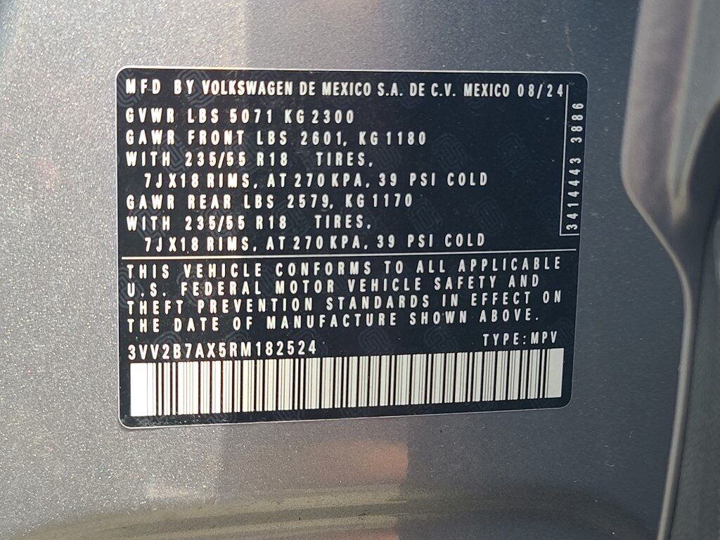 2024 Volkswagen Tiguan 2.0T SE Springfield VA